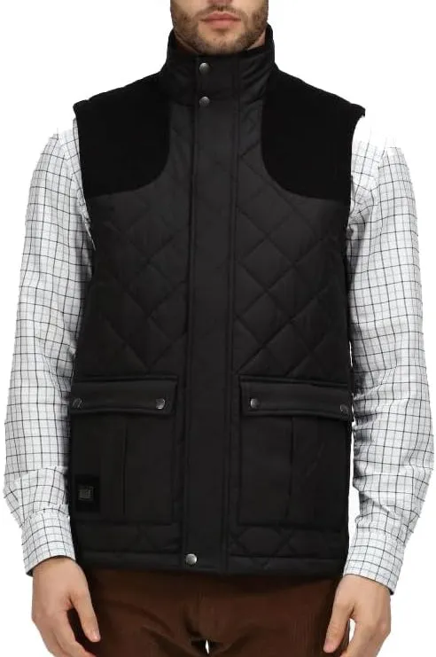 Regatta Padbury Insulted Mens Gilet - Black