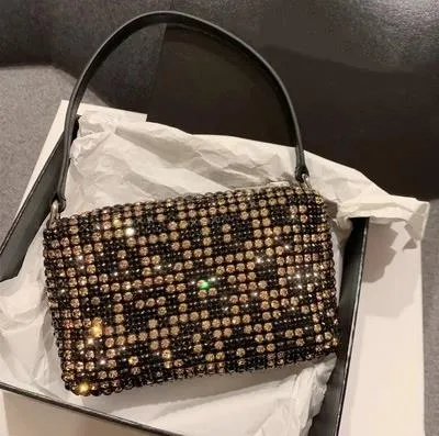 Rhinestone Biling Flashing Diamond Bag