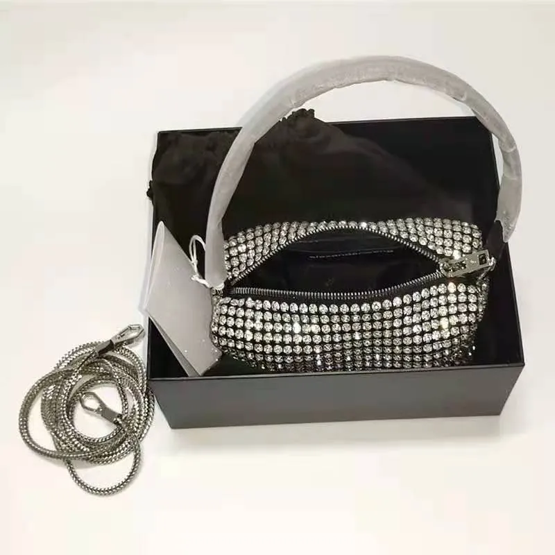Rhinestone Biling Flashing Diamond Bag