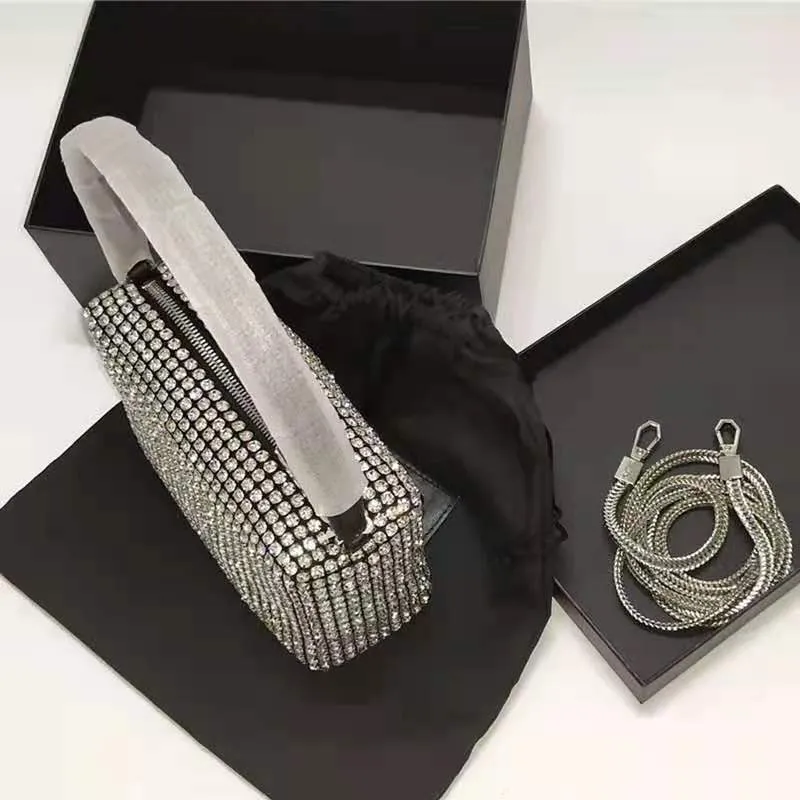 Rhinestone Biling Flashing Diamond Bag
