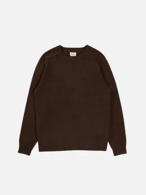 Rhythm Classic Crew Knit - Chocolate