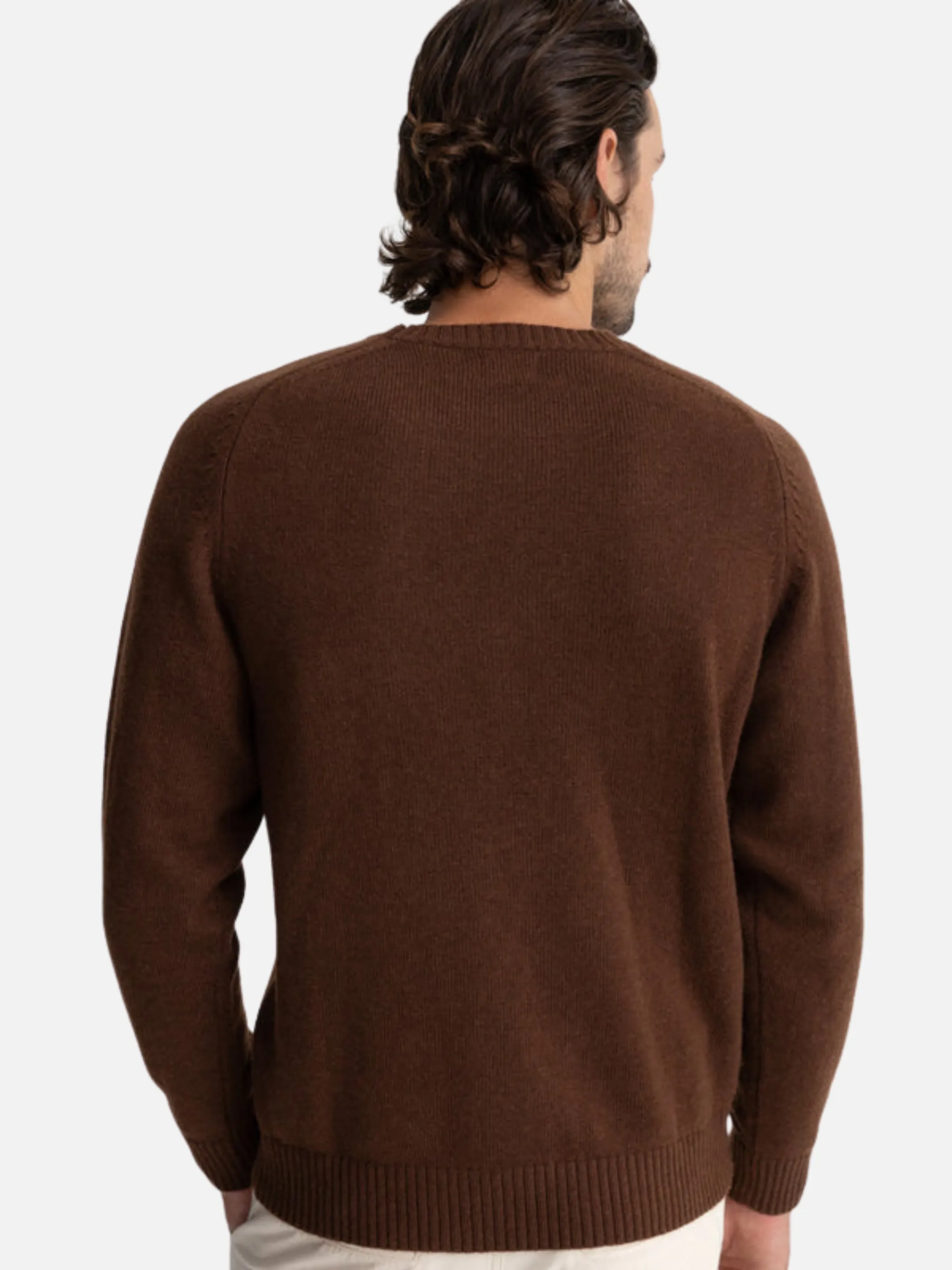 Rhythm Classic Crew Knit - Chocolate