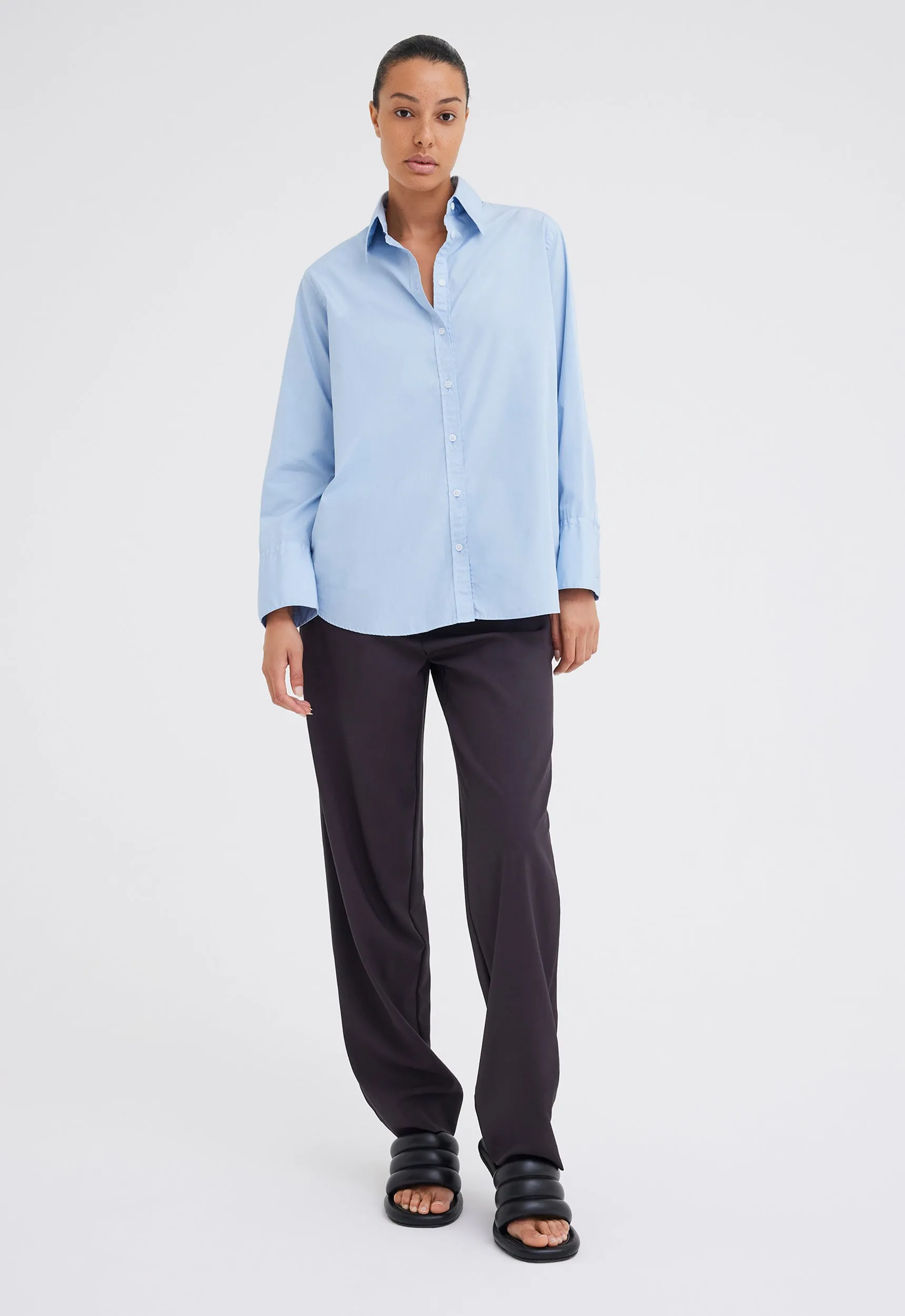 Riki Merino Wool Pant - Steelo Grey