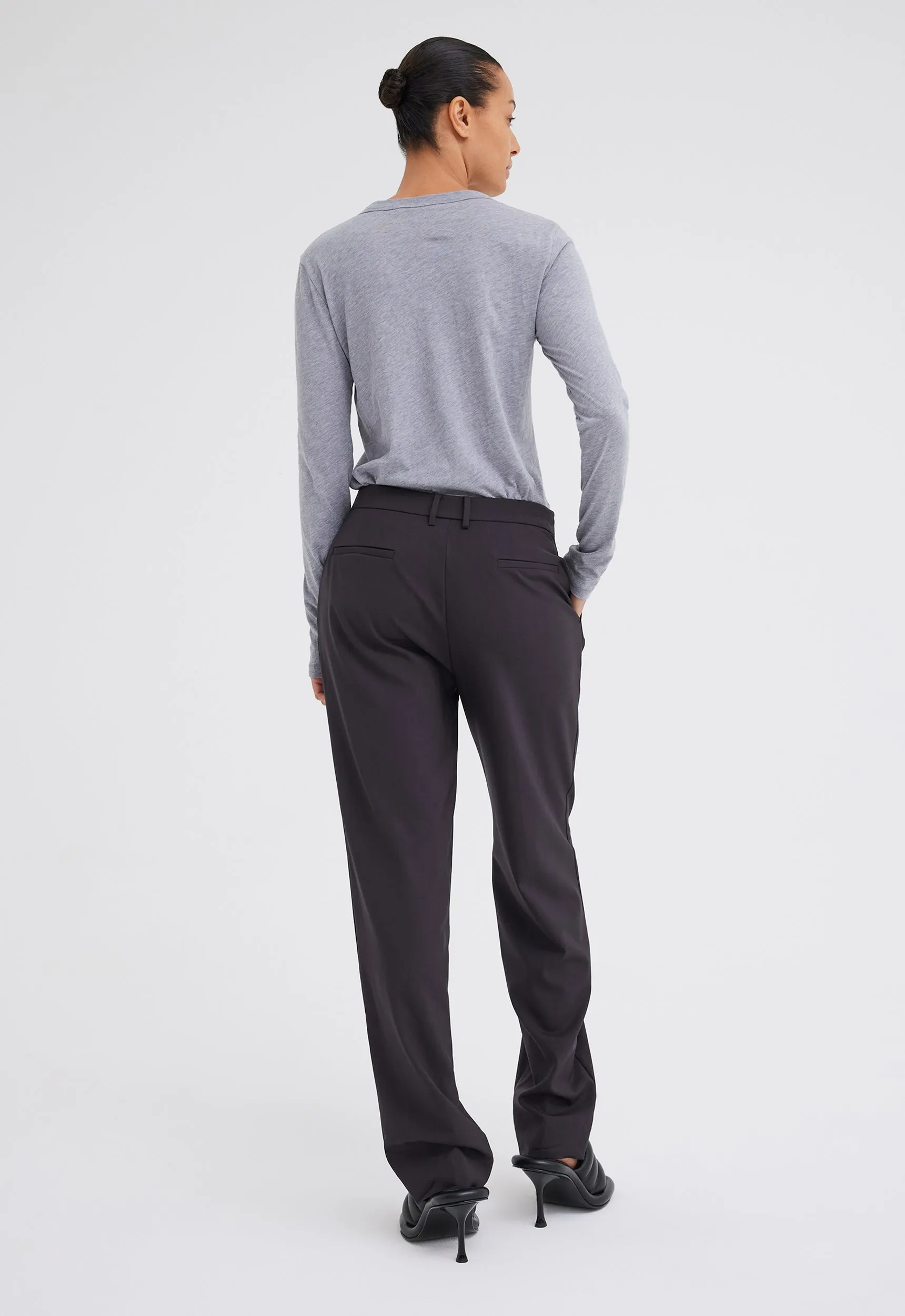 Riki Merino Wool Pant - Steelo Grey
