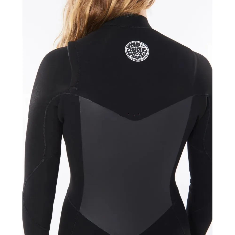 RIP CURL WMS FLASHBOMB 4/3 CHEST ZIP BLACK