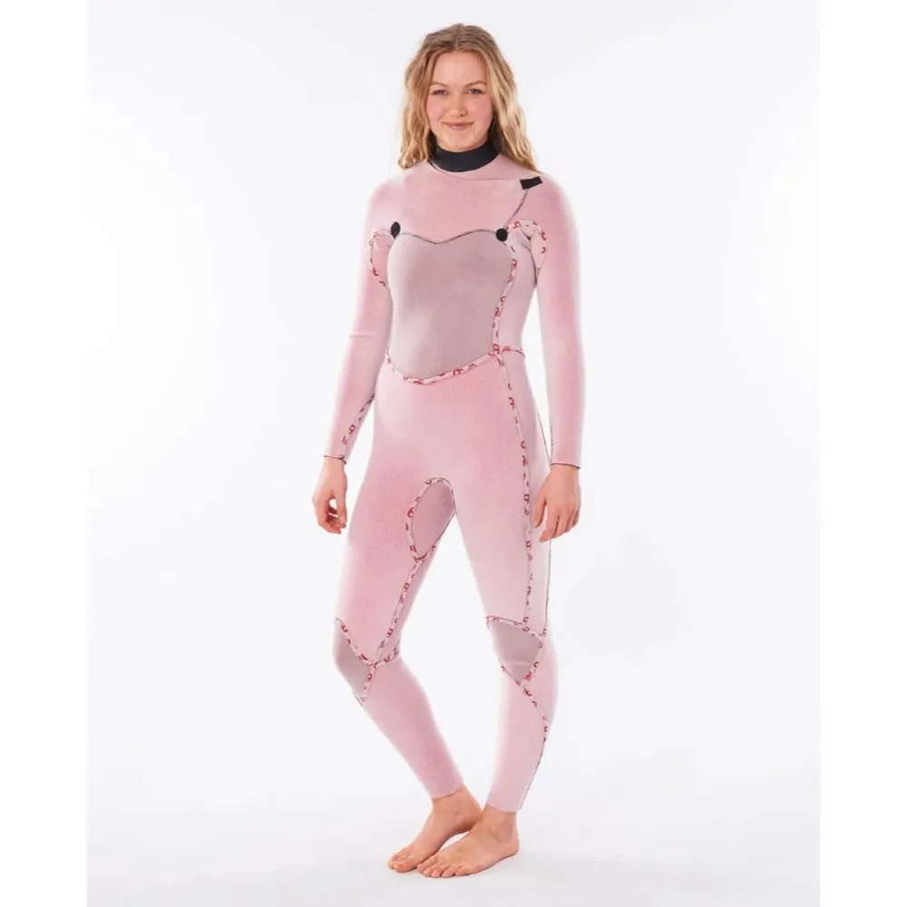RIP CURL WMS FLASHBOMB 4/3 CHEST ZIP BLACK