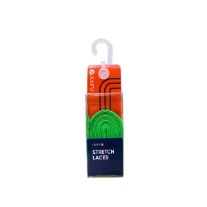 Runnr Stretch Laces Neon Green OS