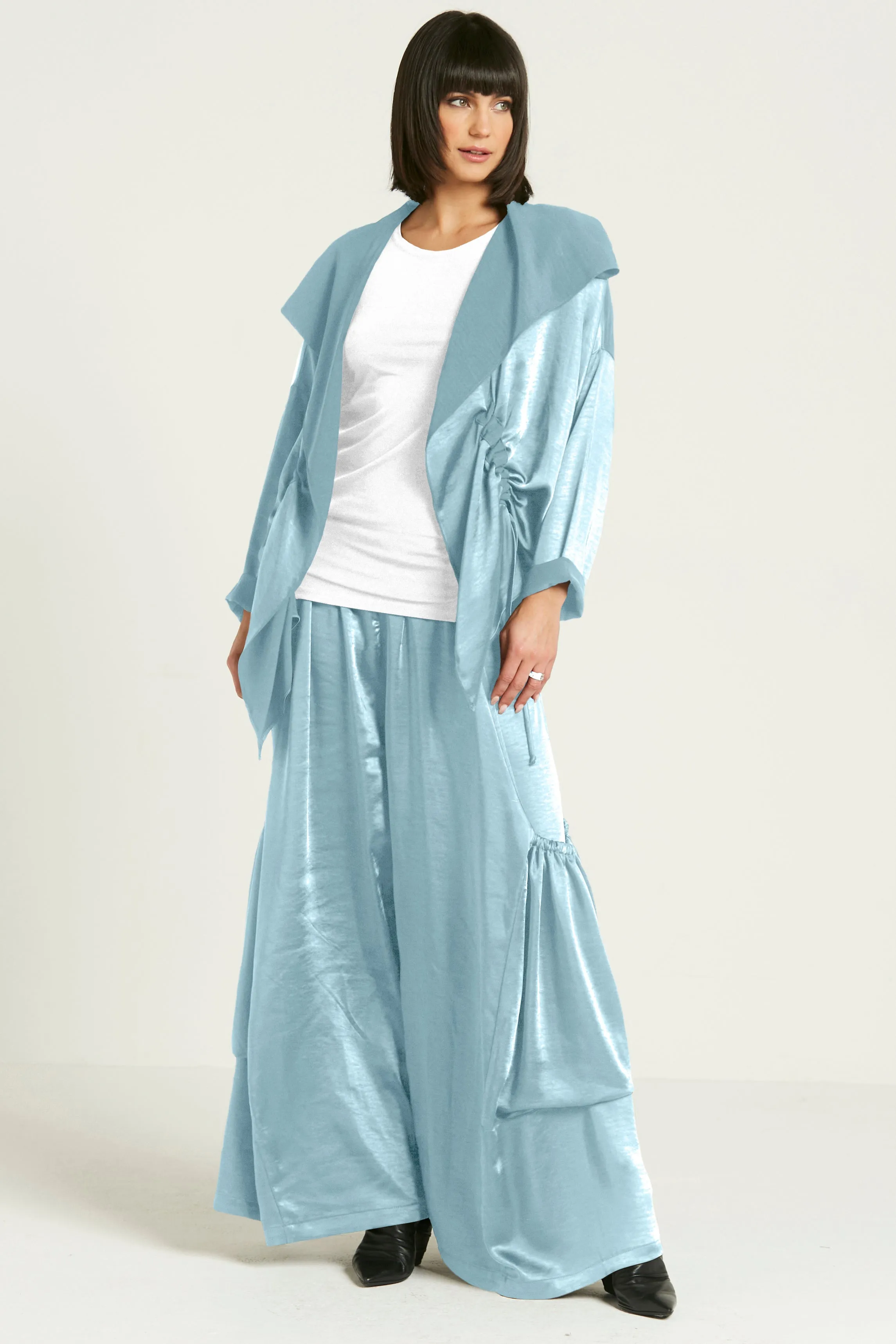 Sateen Drawstring Jacket