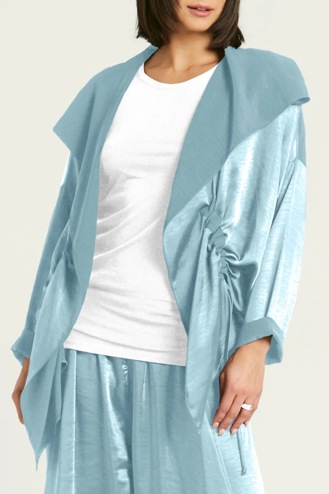 Sateen Drawstring Jacket