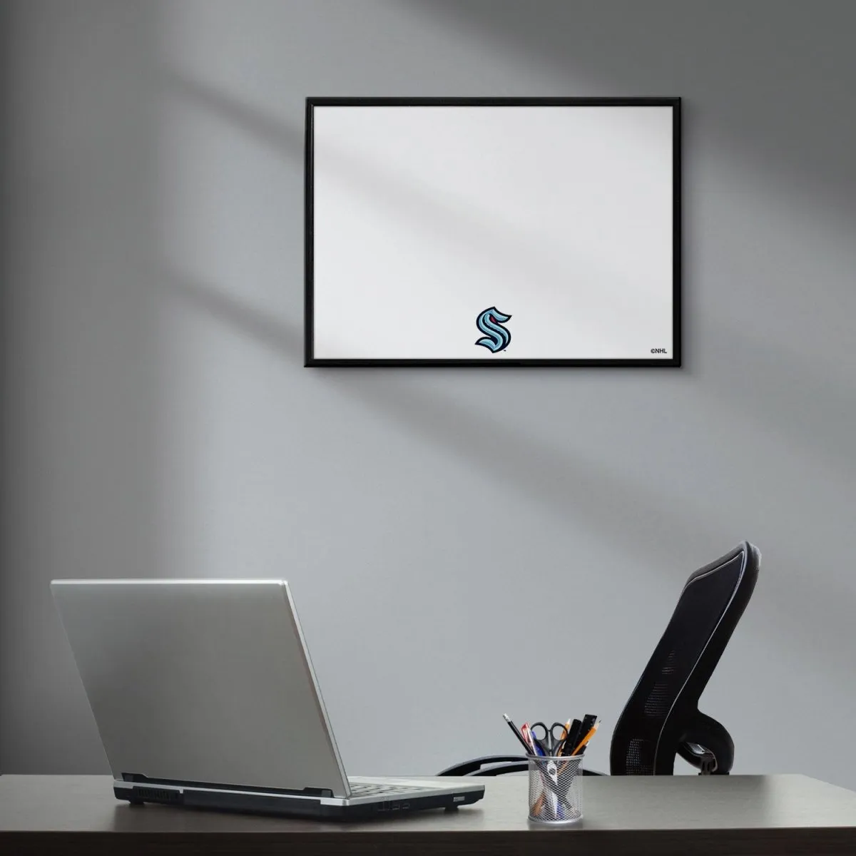 Seattle Kraken: Framed Dry Erase Board