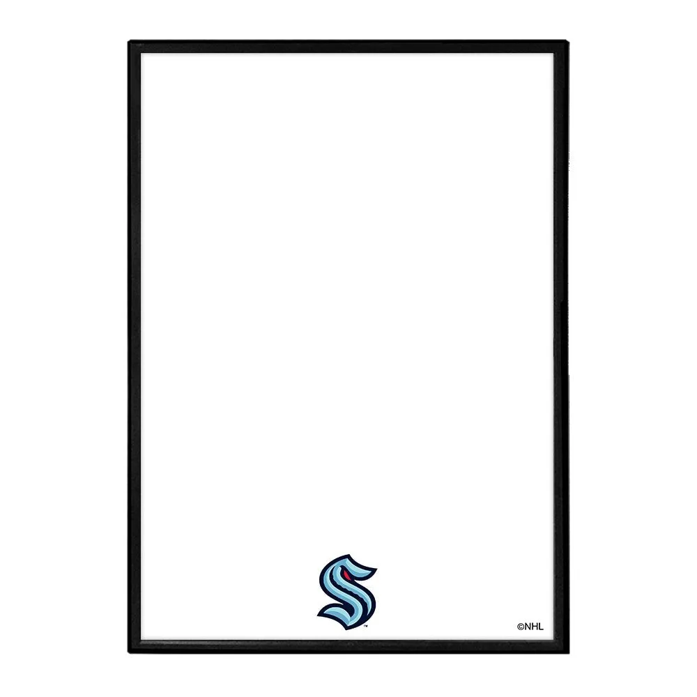 Seattle Kraken: Framed Dry Erase Board