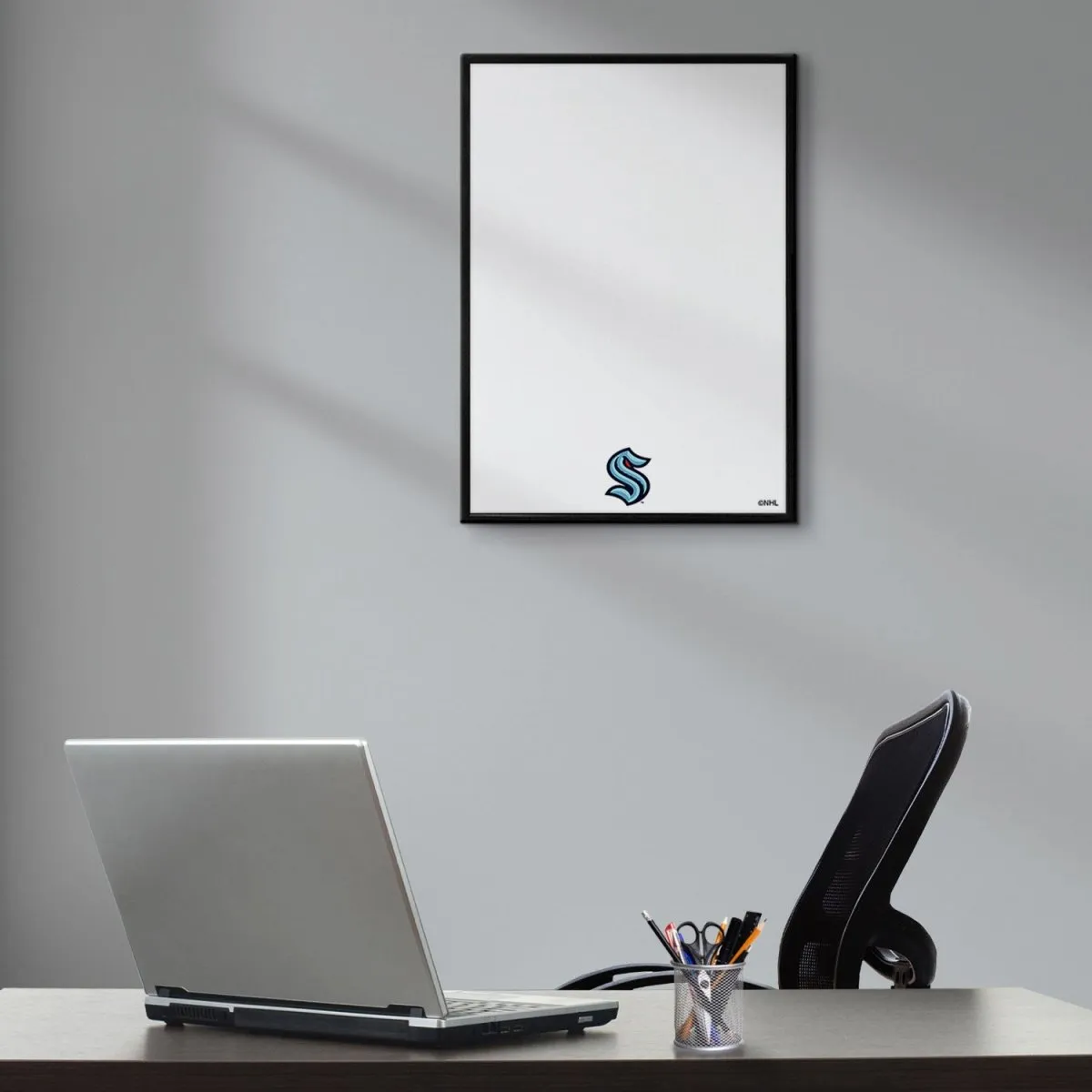 Seattle Kraken: Framed Dry Erase Board
