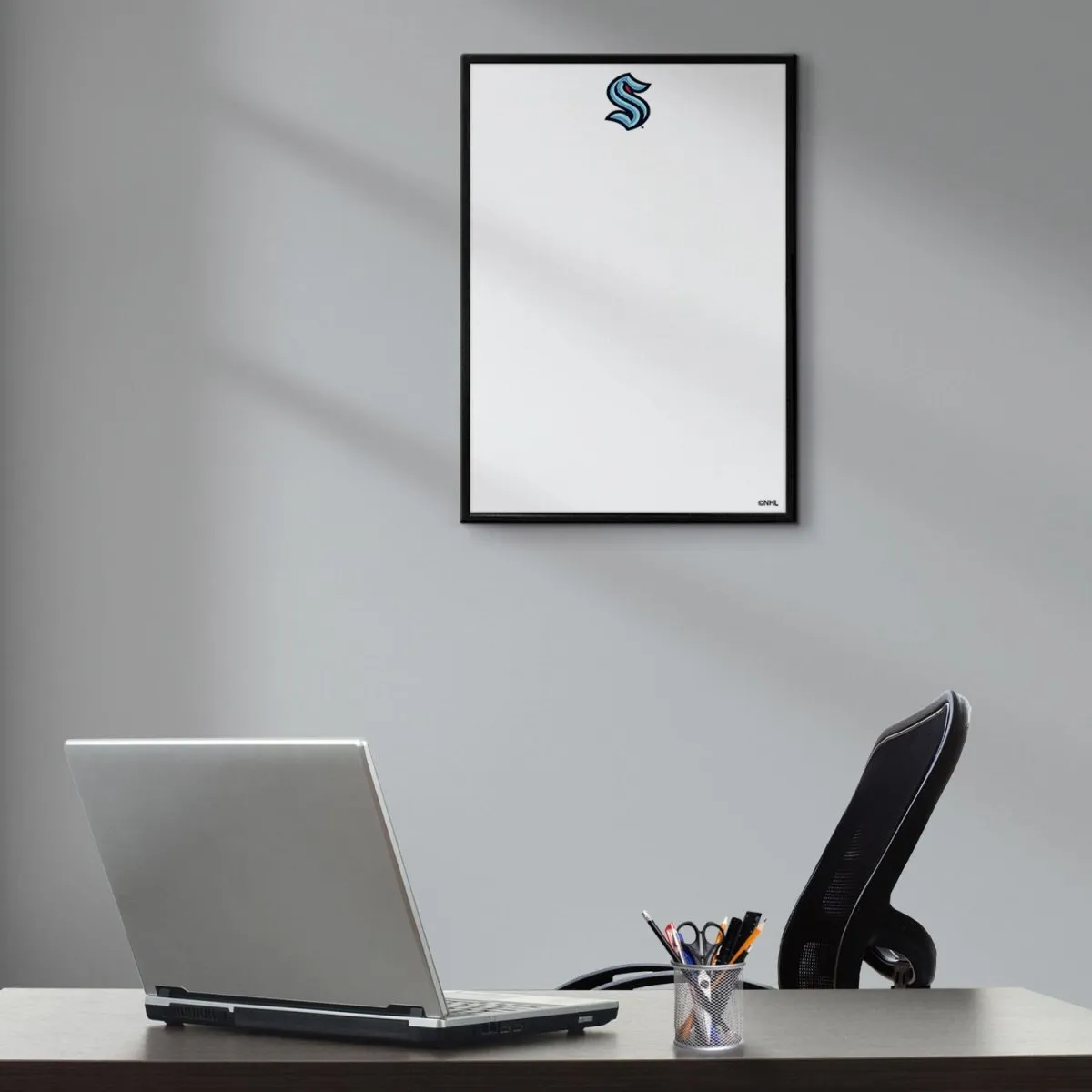 Seattle Kraken: Framed Dry Erase Board