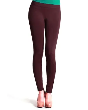 Sexy Stretchable Maroon Tights & Leggings - Fashion Tights Full Legging