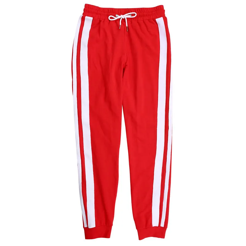 Side striped sweatpants
