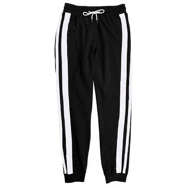 Side striped sweatpants