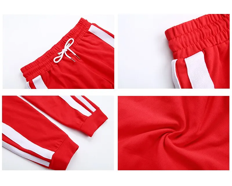 Side striped sweatpants