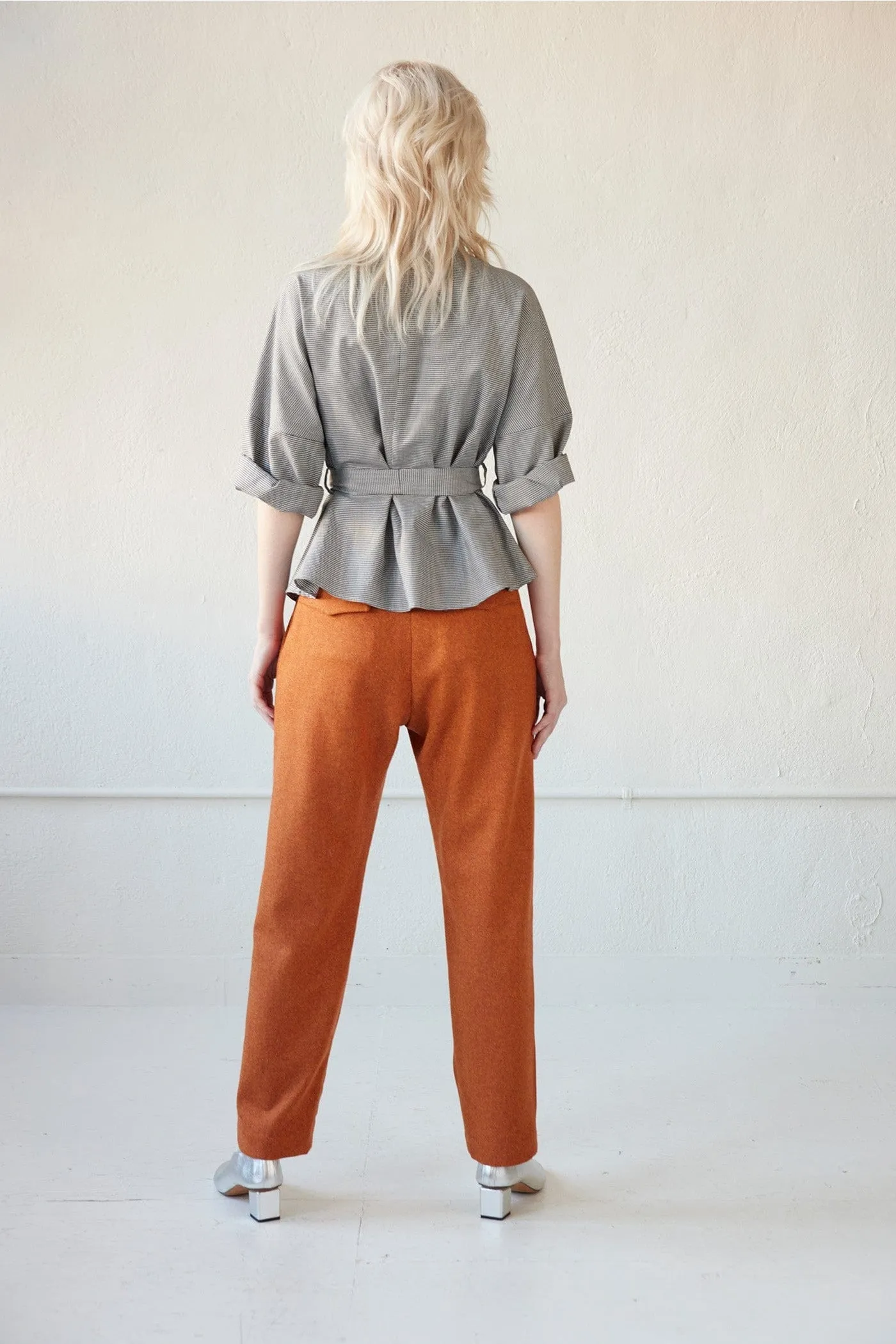 Sophia Pant in Speckled Wool