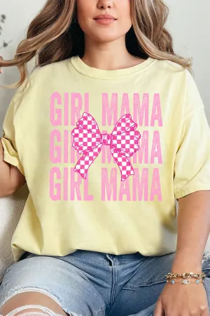 Stacked Coquette Girl Mama Comfort Colors Adult Ring-Spun Cotton Tee