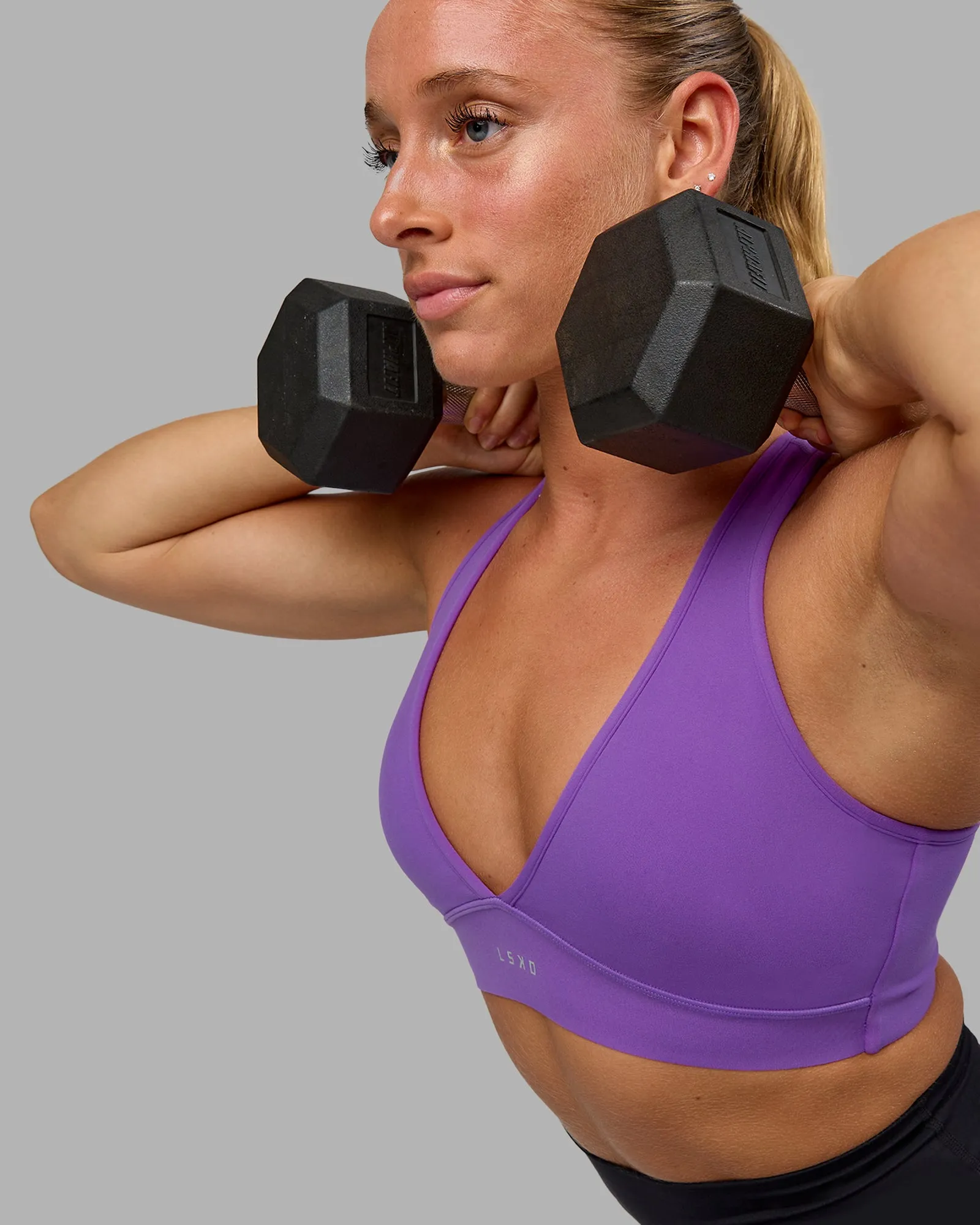 Stamina Sports Bra - Purple Swirl
