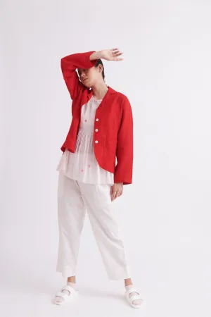 summer pant khadi cotton pink-SS2023-13-fashion edit-the plavate