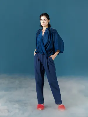 summer pants cotton Chambray-fashion edit-after dark-35-ilk