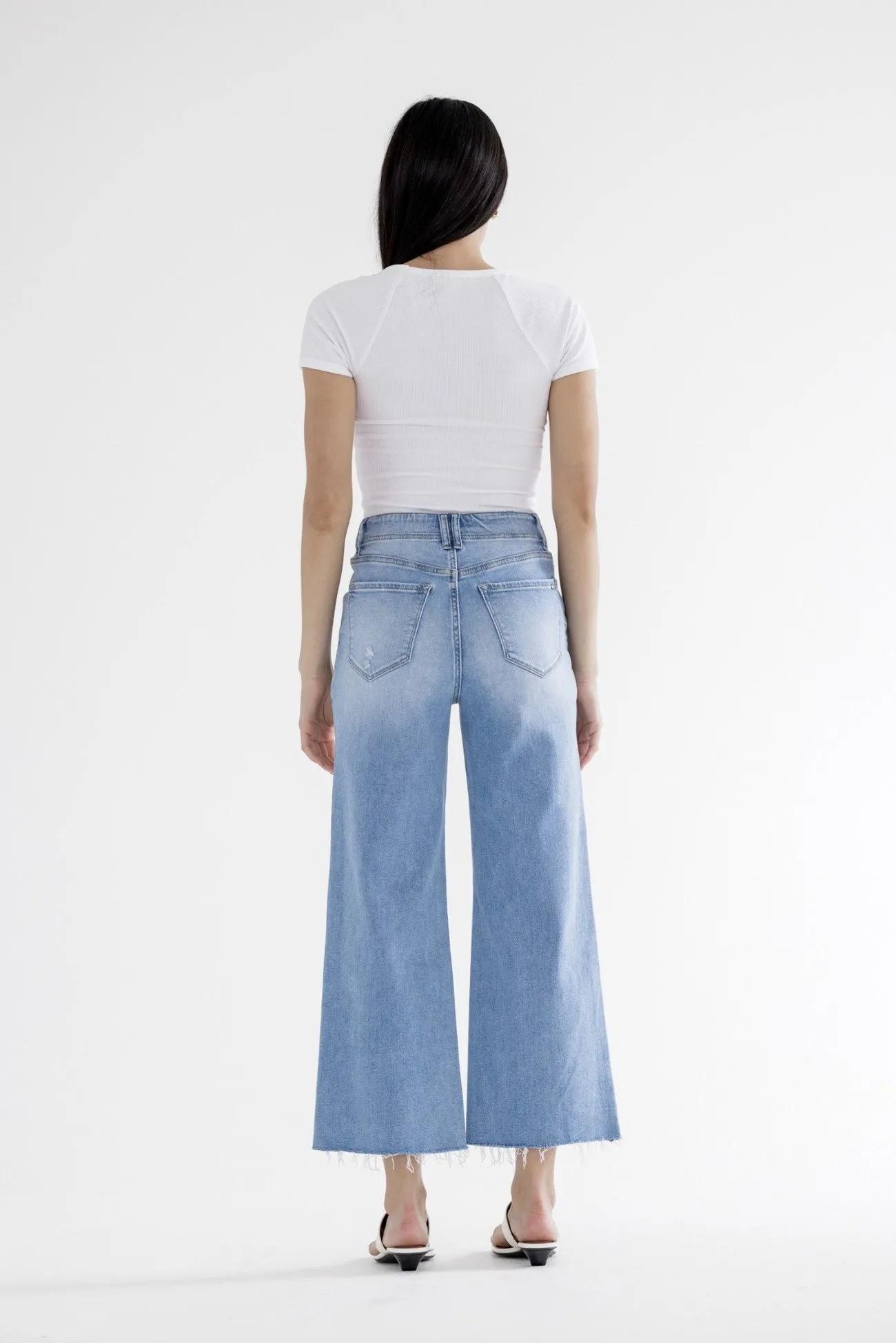 Super High Rise Wide Leg Pants
