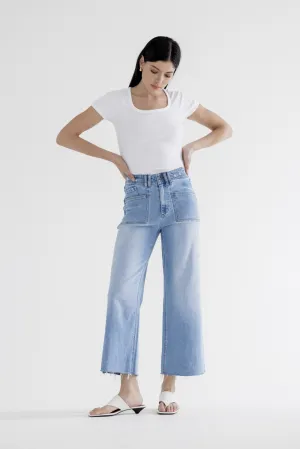 Super High Rise Wide Leg Pants