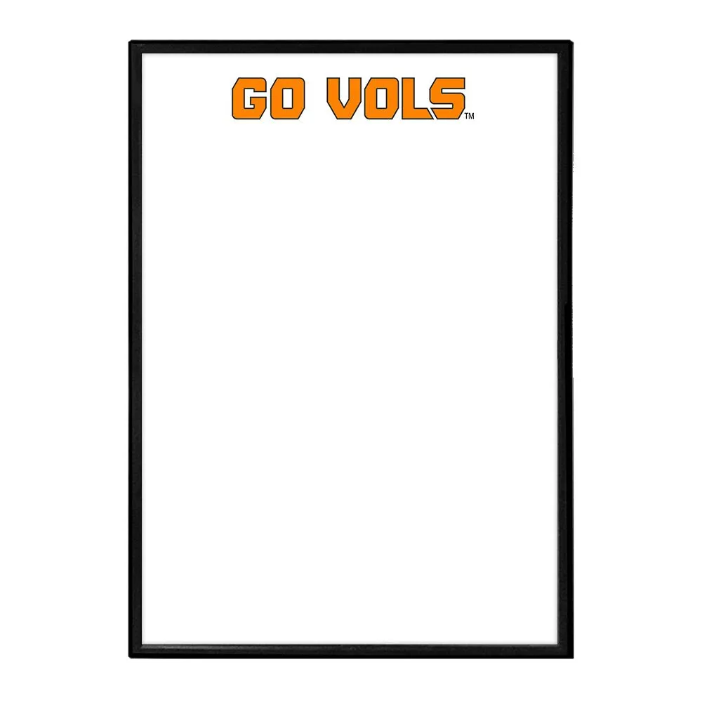 Tennessee Volunteers: Go Vols - Framed Dry Erase Board