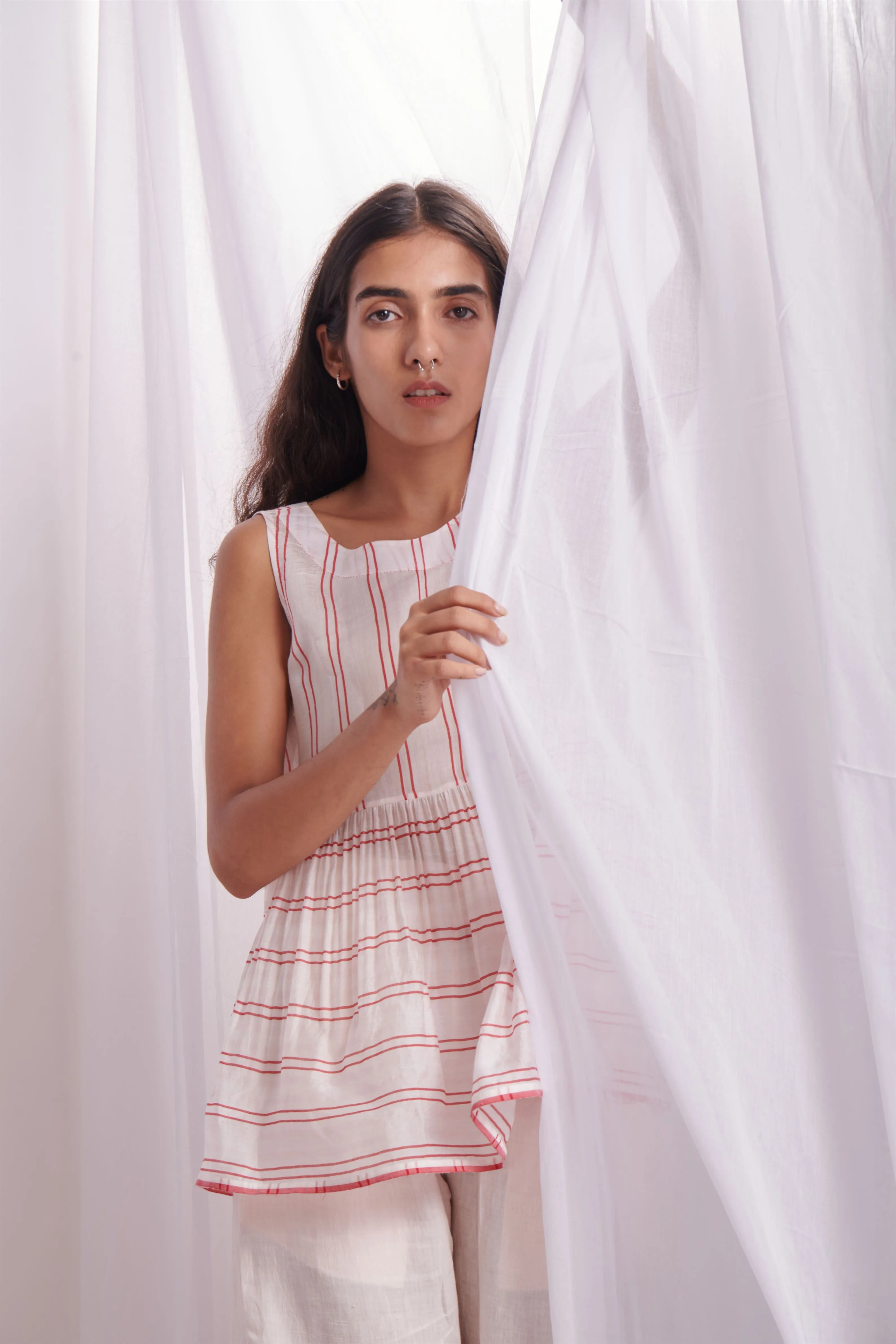 The Plavate I Kedry How do I look Co-ord Set Linen Pink Daily Collection AW22-14