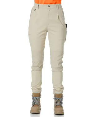 The Workz Womens Pant - Stone