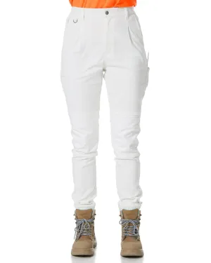 The Workz Womens Pant - White