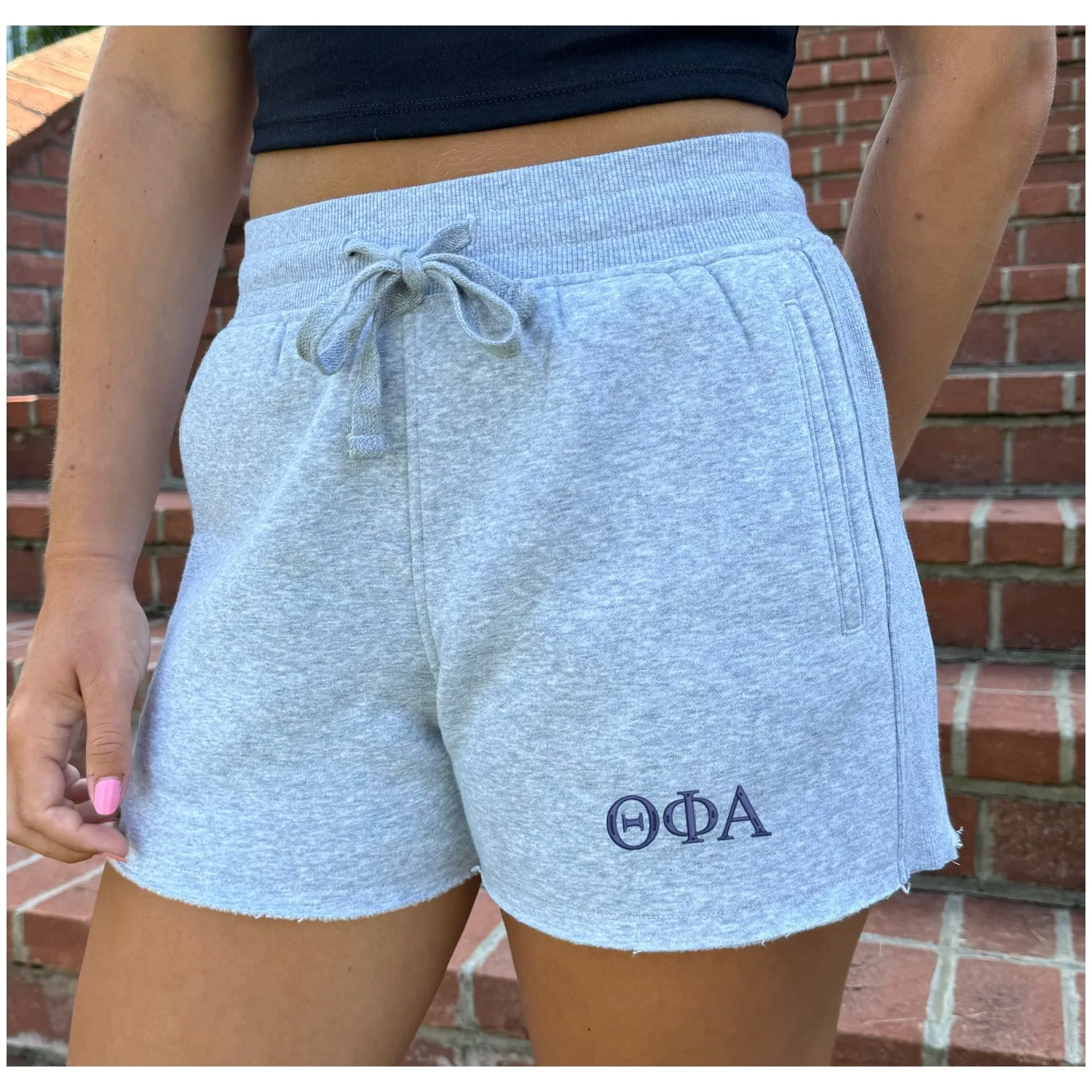 Theta Phi Alpha Fave Fit Hoodie & Shorts Set