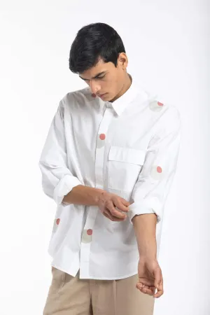 Three  I  Flap Pocket Shirt Poplin