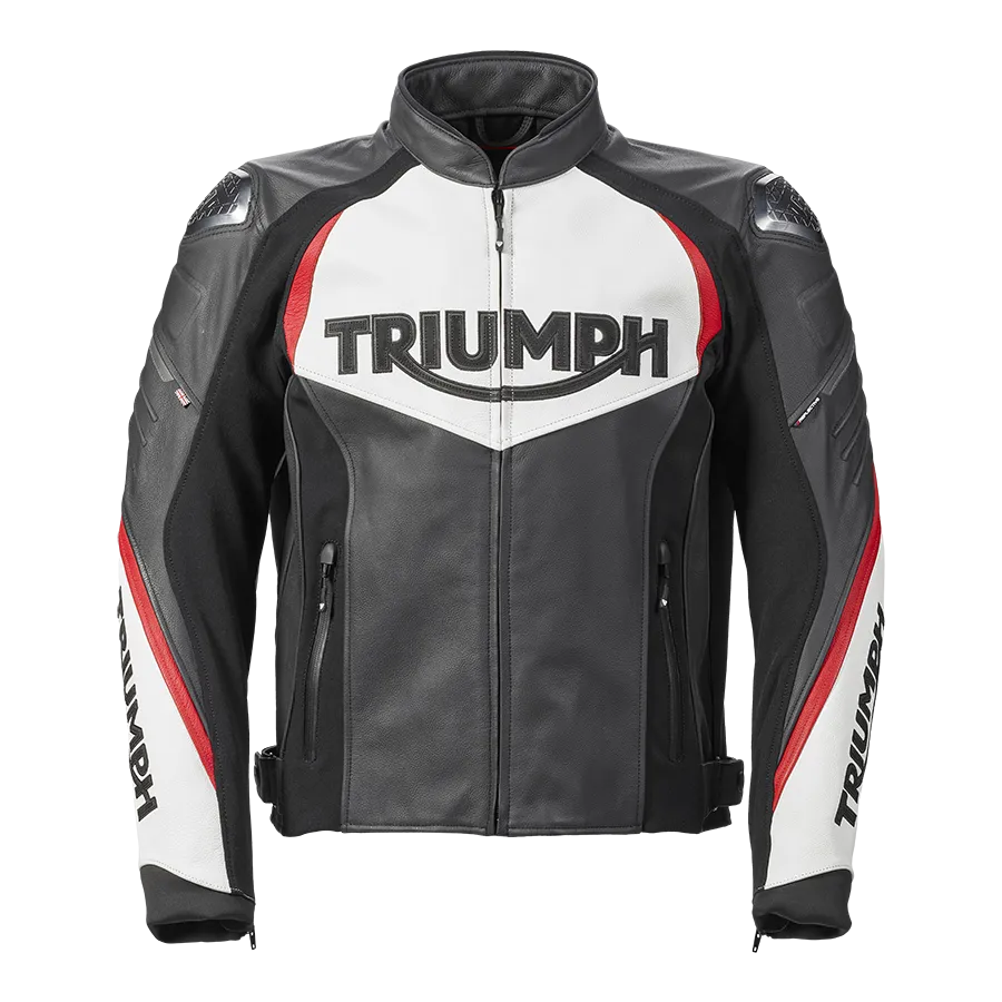 Triumph Triple Sport Jacket - Black/White/Red