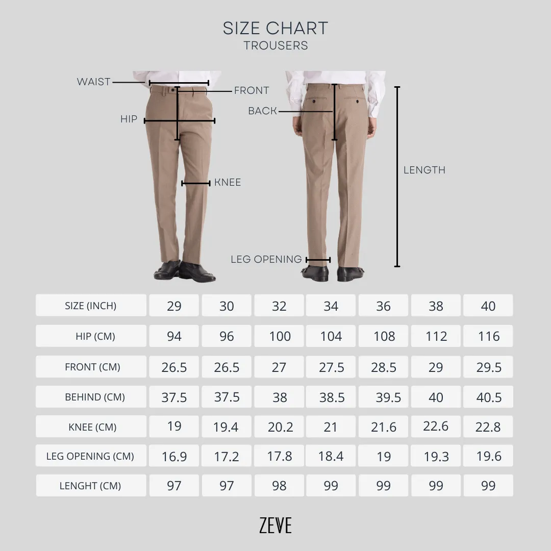 Trousers With Belt Loop -  Moss Green Stripes (Slim Straight)
