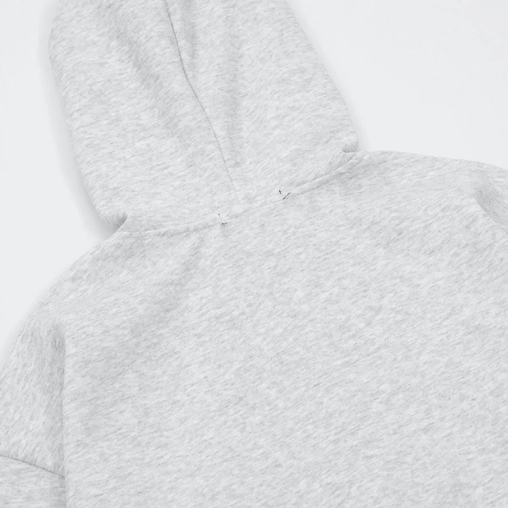 Urban Denim Star Patchwork Cotton Hoodie