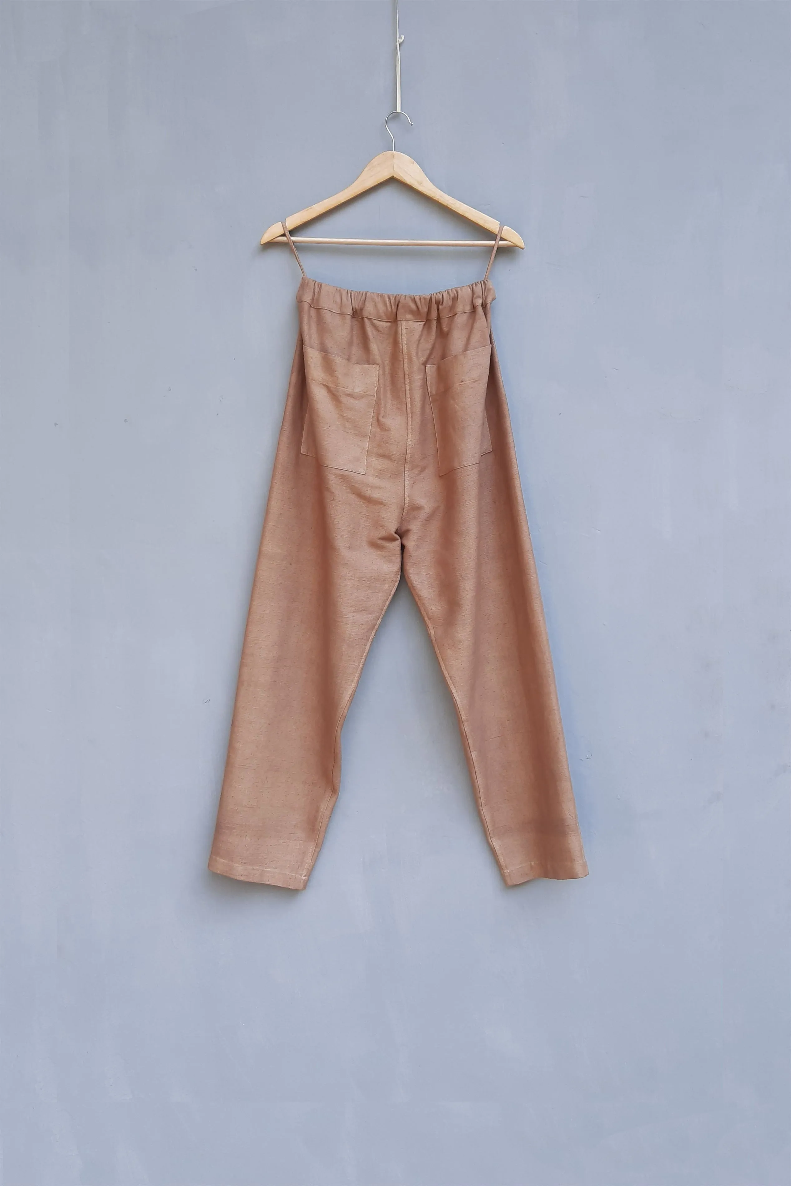 Urvashi Kaur   I   Kitakyushu PANT ACAI Cotton nude TESSELLATE- 21