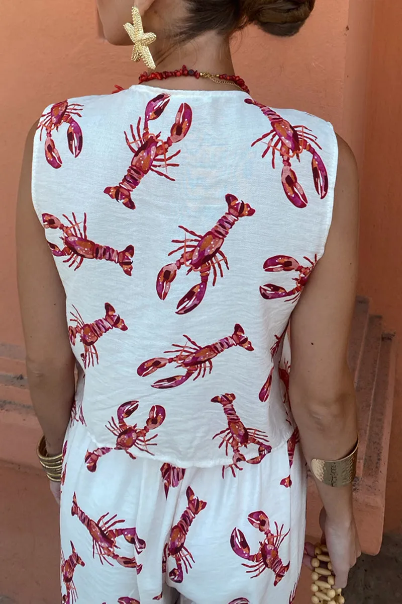 UT3089 Lobster Shirt and Pants Set