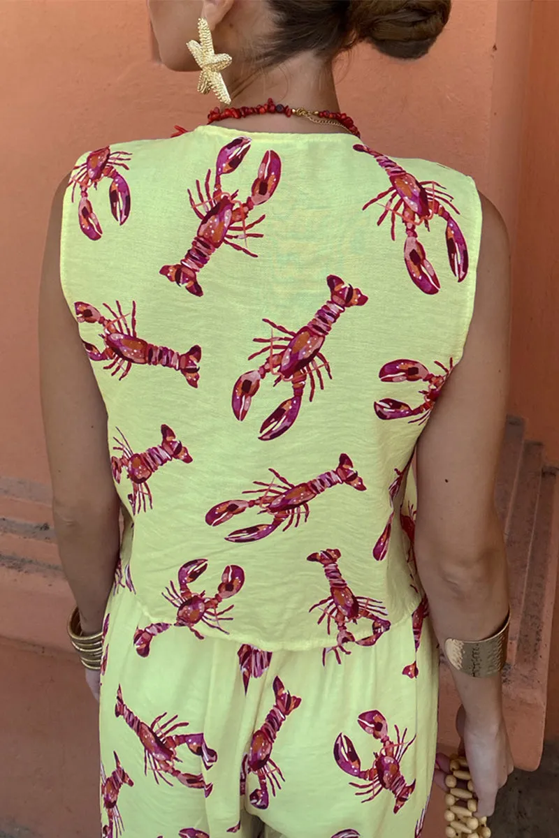 UT3089 Lobster Shirt and Pants Set
