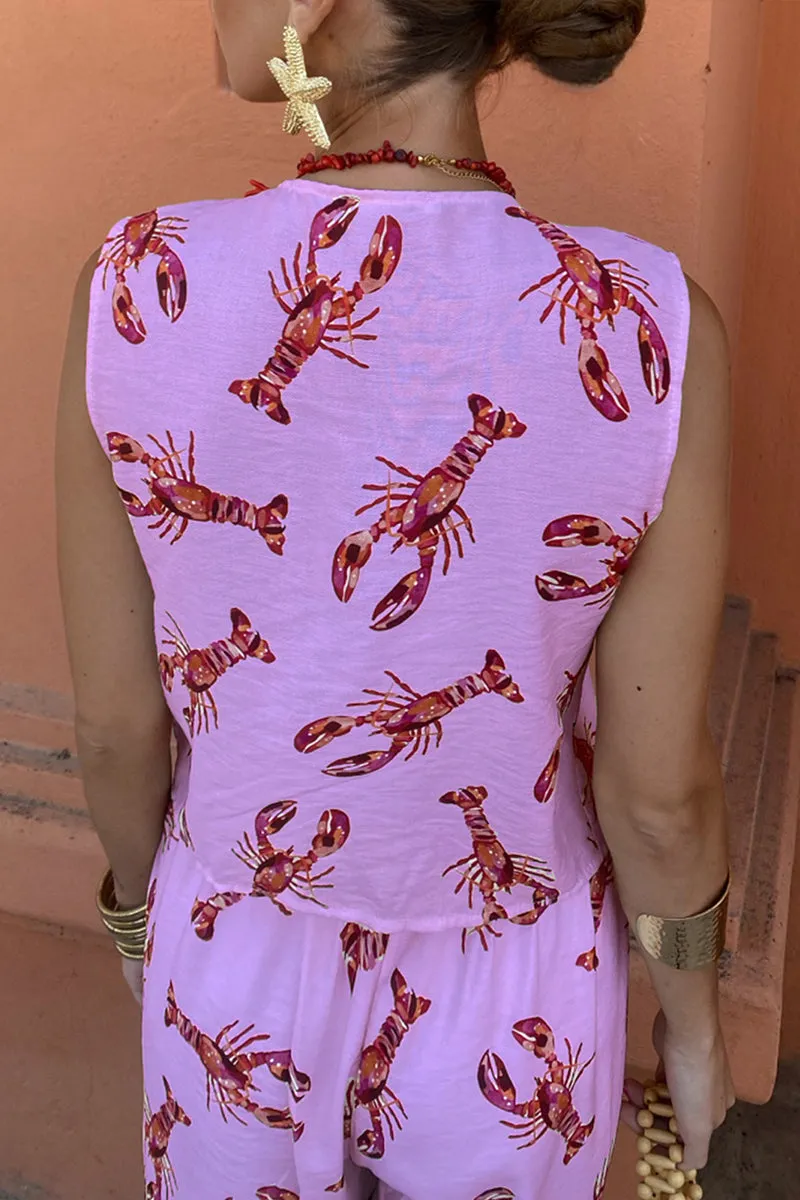 UT3089 Lobster Shirt and Pants Set