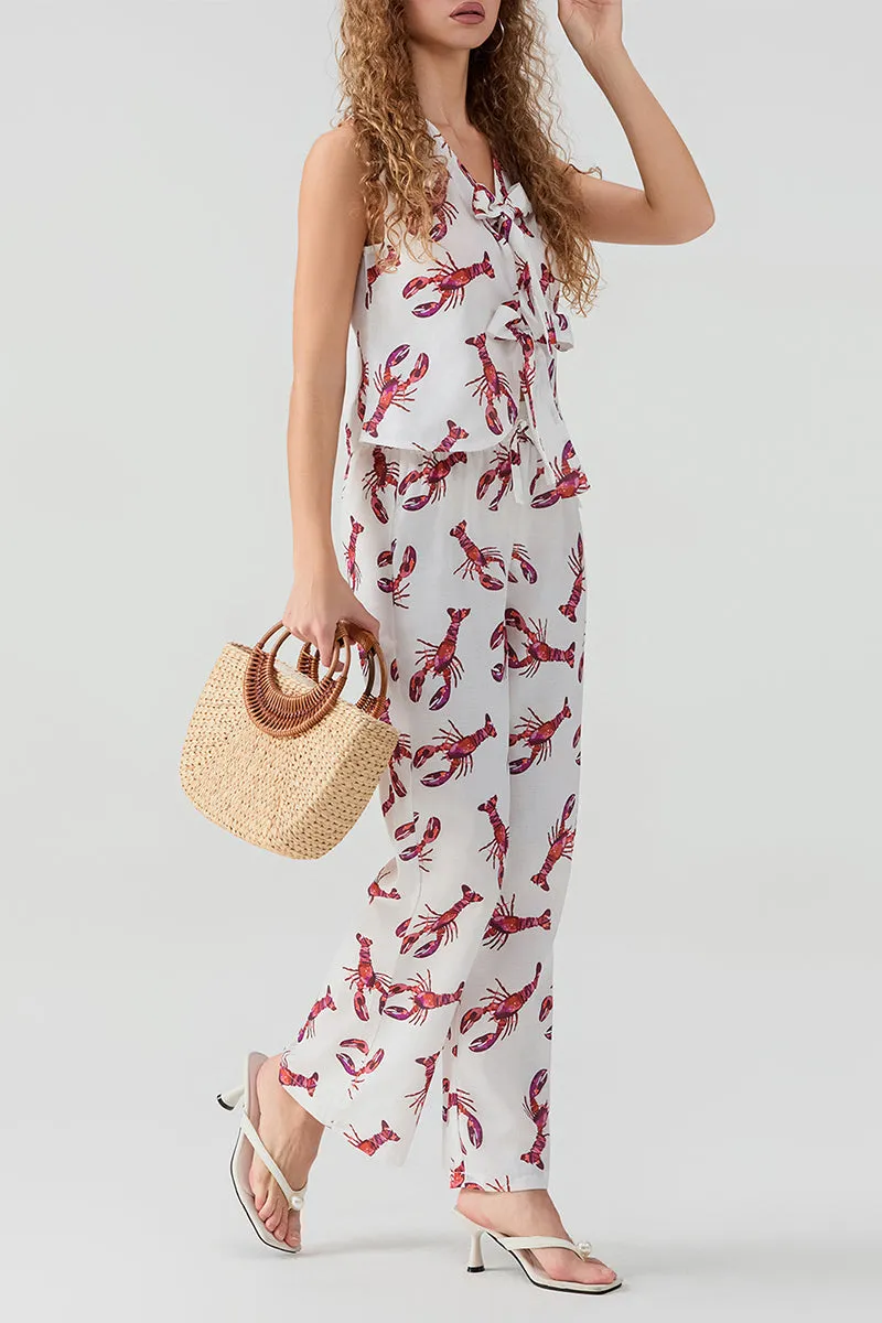 UT3089 Lobster Shirt and Pants Set