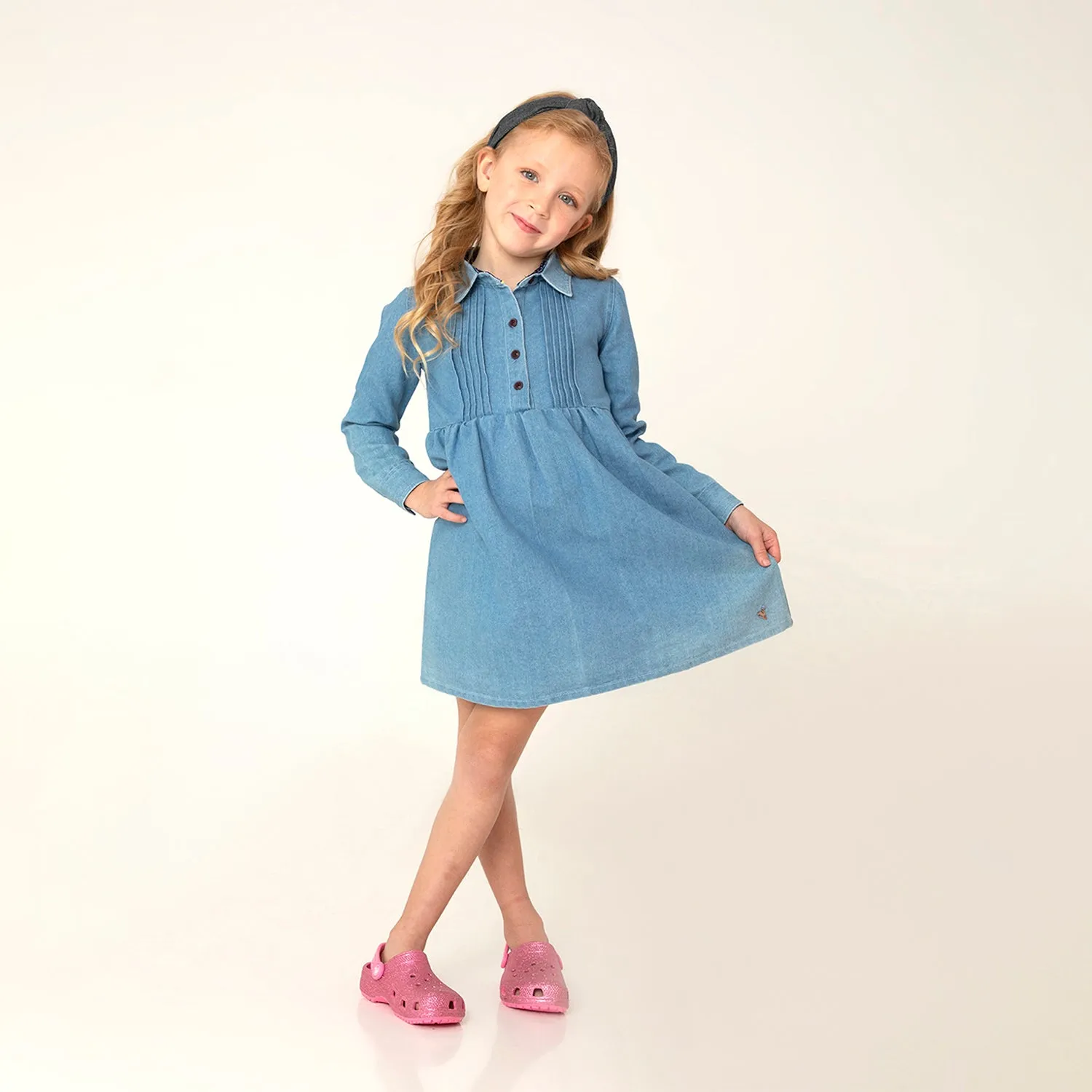 Utility Chest Pleated Dress