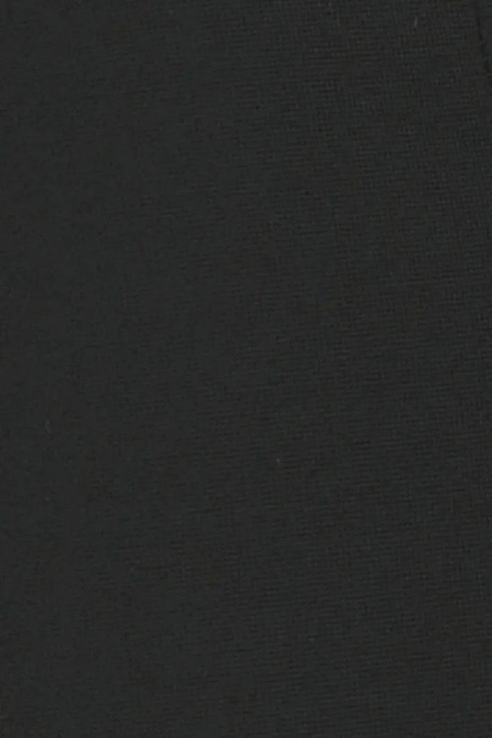 VINA HIGH WAISTED STRAIGHT LEG PANTS - Black