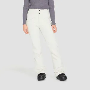 Volcom Battle Stretch HR Snow Pants Off White - Womens