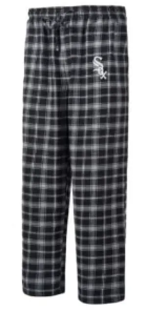 White Sox Adult Plaid Pajama Pants