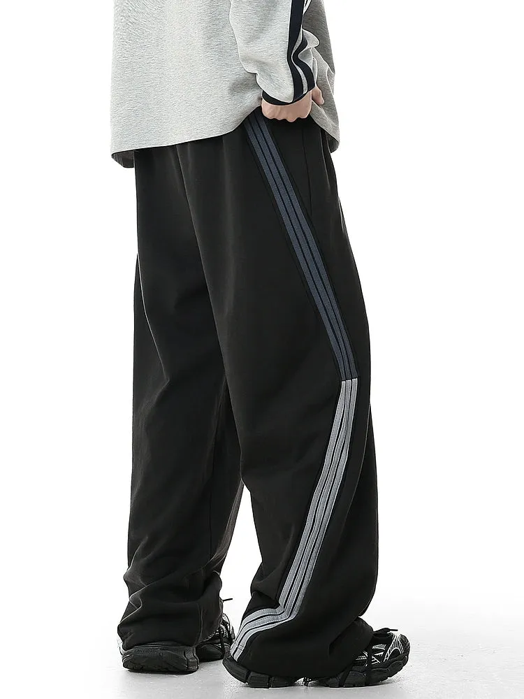 Wide-Leg Casual Sports Pants
