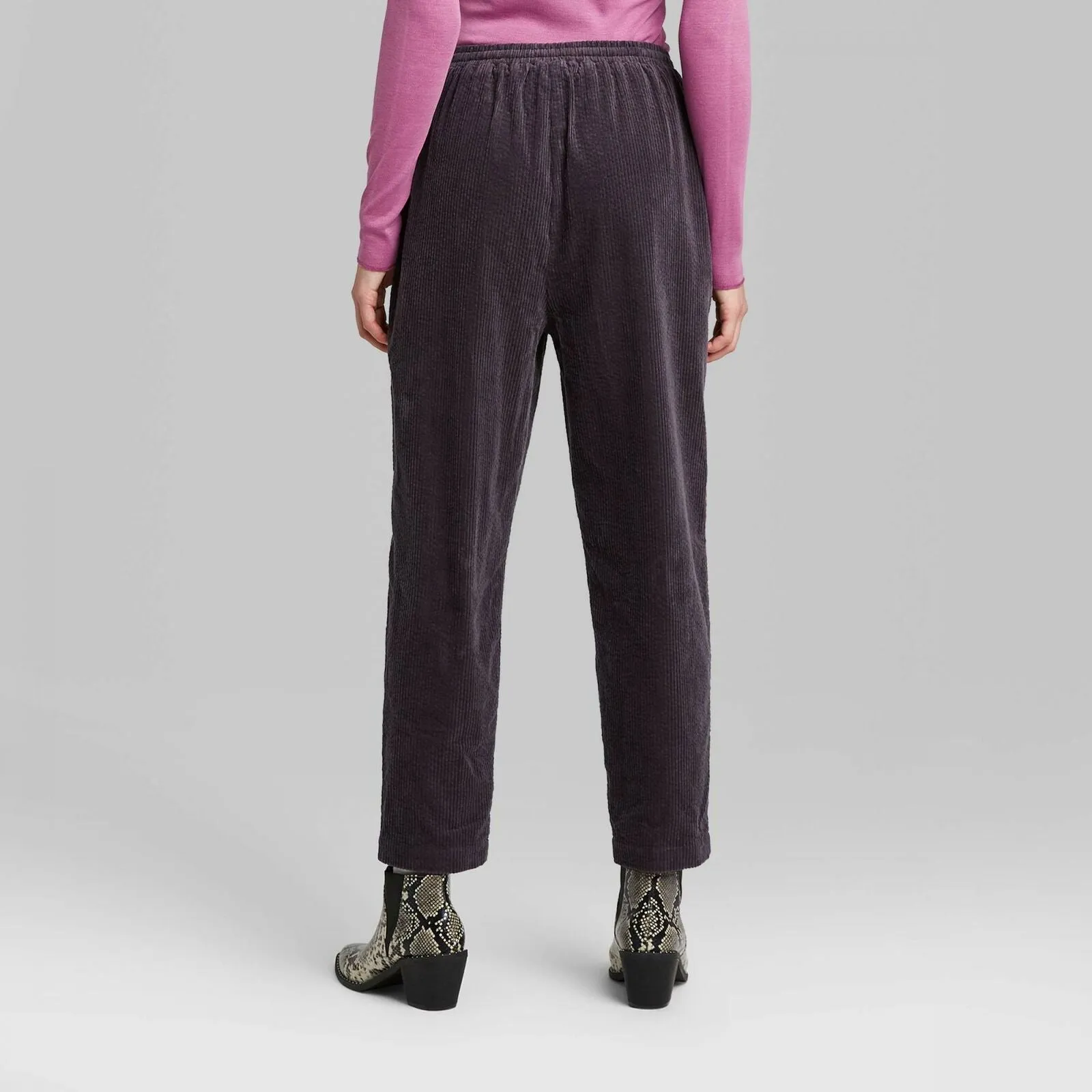 Wild Fable Women's High-Rise Drawstring Corduroy Pants
