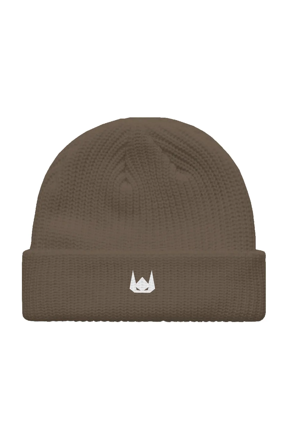 WOLFPACK UNLTD PREMIUM FISHERMAN BEANIE | WALNUT BROWN