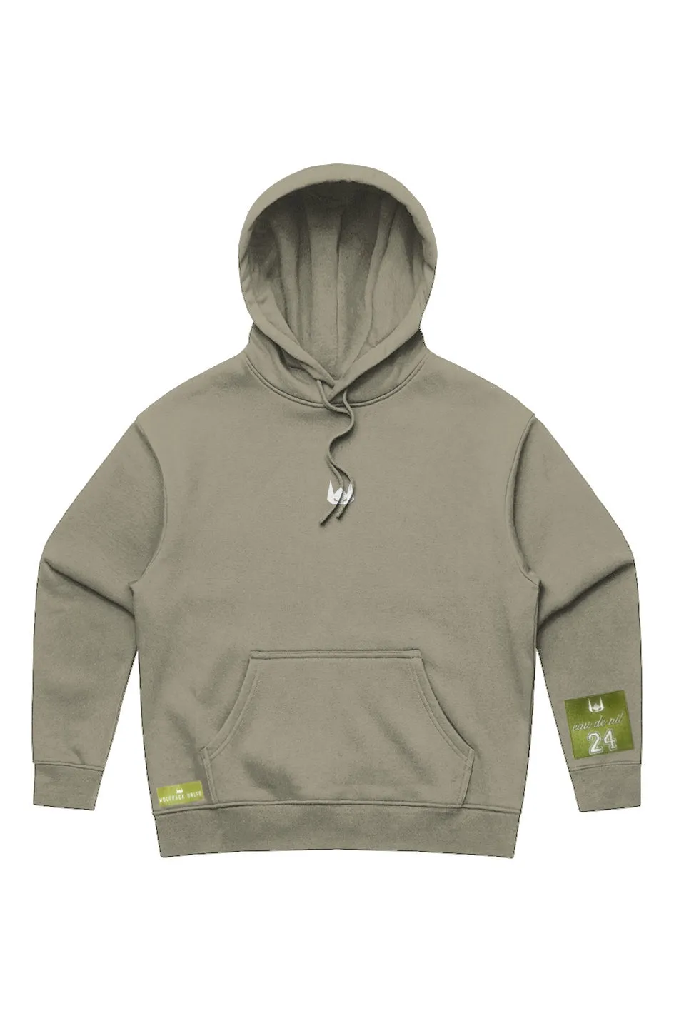 WOLFPACK UNLTD WOMEN'S "HOODED ARMOR"  PREMIUM HOODIE | EUCALYTPUS